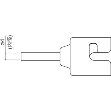 白光 喷嘴 单头 4MM【海外现货】 N5102