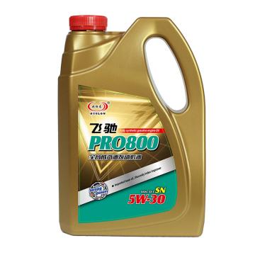 欧裕龙 全合成汽油发动机油4L/桶 飞驰PRO800 SN 5W-30