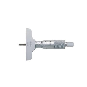 Mitutoyo/三丰 深度千分尺0-25*0.01mm、不含第三方检测 128-101