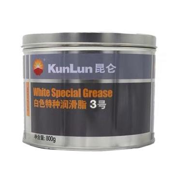 昆仑 白色特种润滑脂800G*12/箱 3号