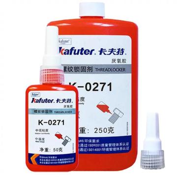 KAFUTER/卡夫特 红色高强度螺纹锁固密封剂红色 K-0271