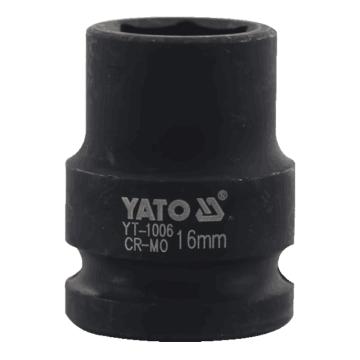YATO/易尔拓 1/2"六角风动套筒16mm YT-1006