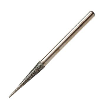 台湾一品 三角形金刚石磨头Φ2×12mm，柄径3mm，总长45mm BMA-20P