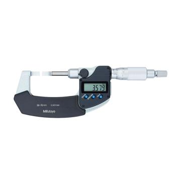 Mitutoyo/三丰 直进式数显薄片千分尺50-75*0.001mm、A型、IP65、不含第三方检测 422-232-30