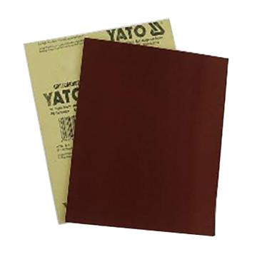 YATO/易尔拓 棕刚玉干磨砂纸230*280mm，180# YT-8356