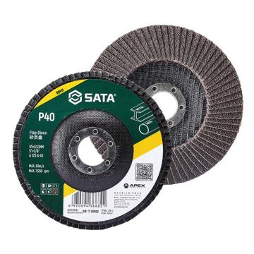 SATA/世达 砂页盘125×22.23mm，40# 55411