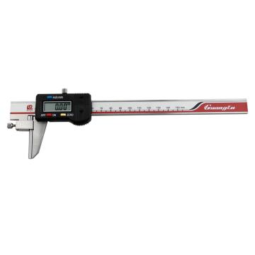 广陆 管壁厚数显卡尺0-300mm、不含第三方检测 116-103