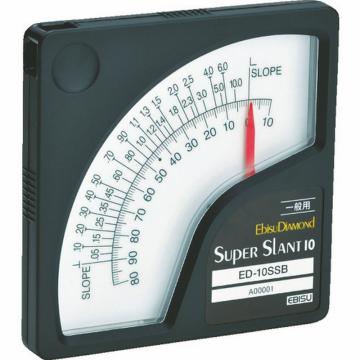 Ebisu Diamond 斜度计 超级斜度10 常规用 ED-10SSB 黑色 ED10SSB