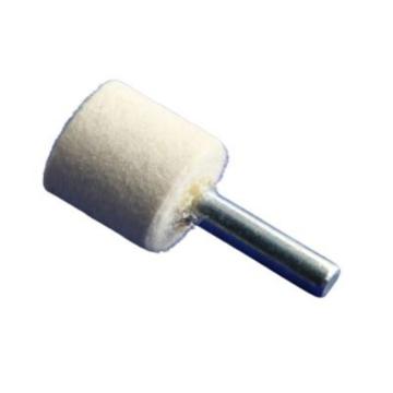 真诚 圆锥形带柄羊毛轮8×3mm 圆锥形，GF-8*3
