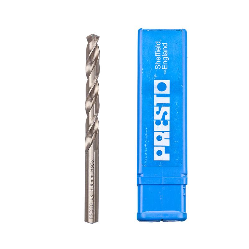 百事通 (PRESTO)含钴高速钢直柄麻花钻8.70mm 011118.7