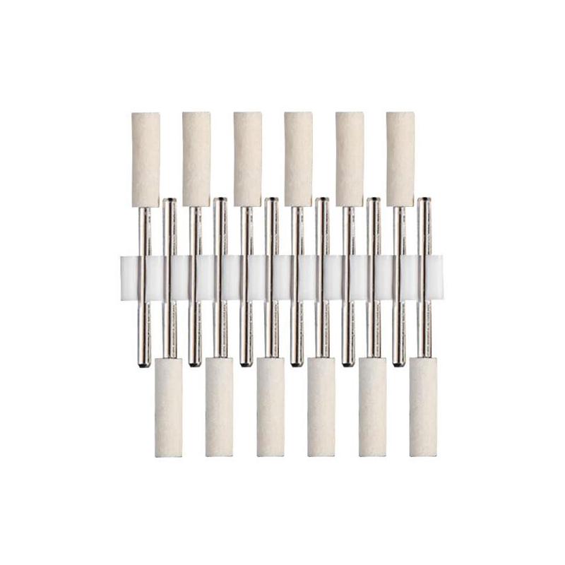 VRK VK-A16系列纤维羊毛磨头 圆柱形4*3mm 12支