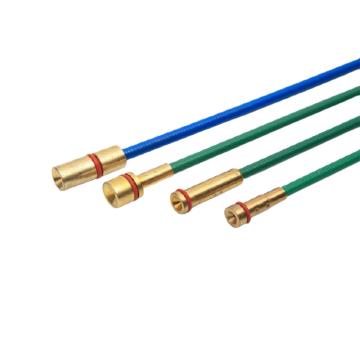 黑狼 绿色送丝软管适用宾采尔式15AK气保焊枪 焊丝直径0.8-1.0mm 3.5米/根，BW00115
