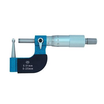 青量 壁厚千分尺25-50*0.01mm、E型（Φ8*27.5mm圆柱测砧） 200-72-500