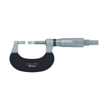 Mitutoyo/三丰 薄片千分尺50-75*0.01mm A型、不含第三方检测 122-103-10