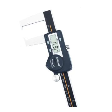 三和 外沟槽数显卡尺0-150mm（IP54防水、扁头）、不含第三方检测 5117-150