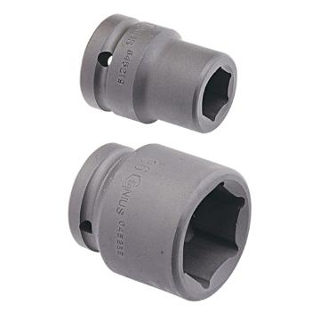 genius/天赋 3/4"方头气动公制6角套筒3/4″x48mmx65mmL 645248