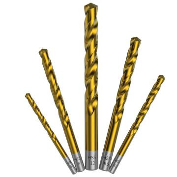 牧田 高速钢镀钛麻花钻9.5×125(81)mm D-43474