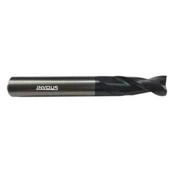 INVOUS 短型四刃立铣刀18.0mm、整体硬质合金 IS782-82536