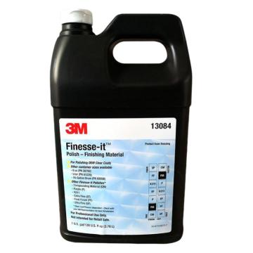 3M 汽车油漆抛光蜡，Fin(细)3.78L/瓶 13084