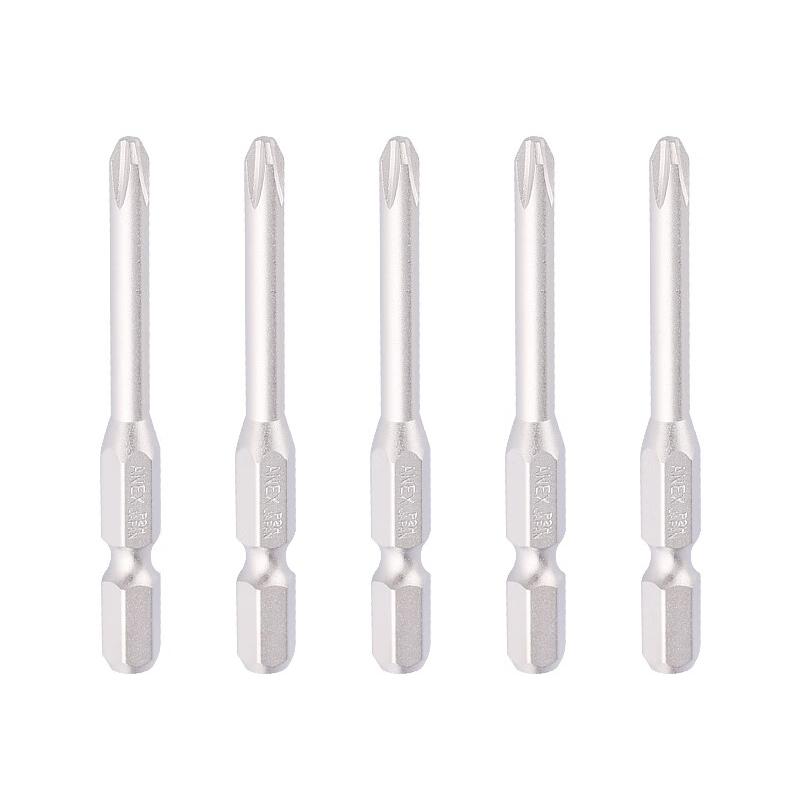 ANEX (ANEX)40V细杆批头 ASKM5-2065 PH2X65mm 5支装
