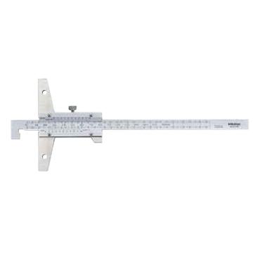 Mitutoyo/三丰 游标深度尺0-200mm（吊钩型）、不含第三方检测 527-402