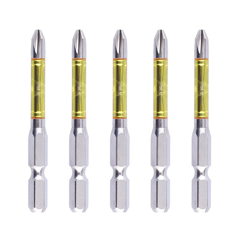 ANEX (ANEX)龙形批头强磁单头十字 ARTD5-2065 PH2X65L 5支装