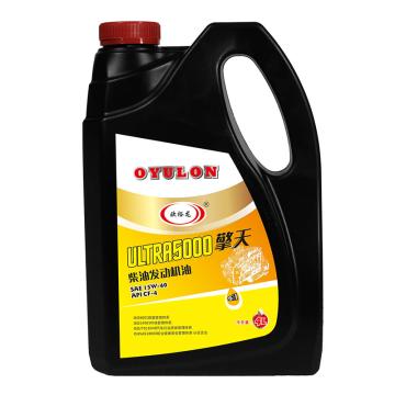 欧裕龙 柴油发动机油4L/桶 擎天ULTRA5000 CF-4 15W-40