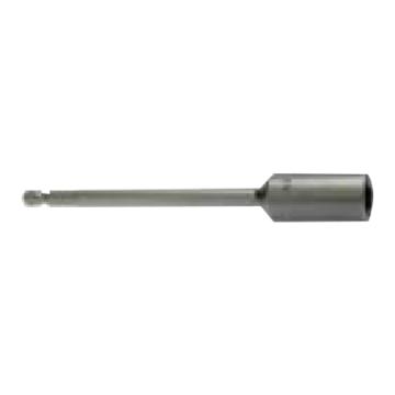 APEX 1/4"系列带磁性螺栓穿透型六角旋具套筒，10mm 长51mm MB6N-08-10M-2