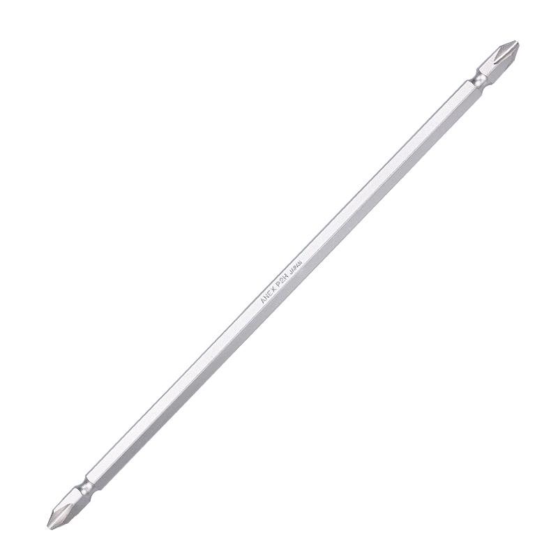 ANEX (ANEX)强力双头型喷砂式批头 AH-14M PH2X200mm
