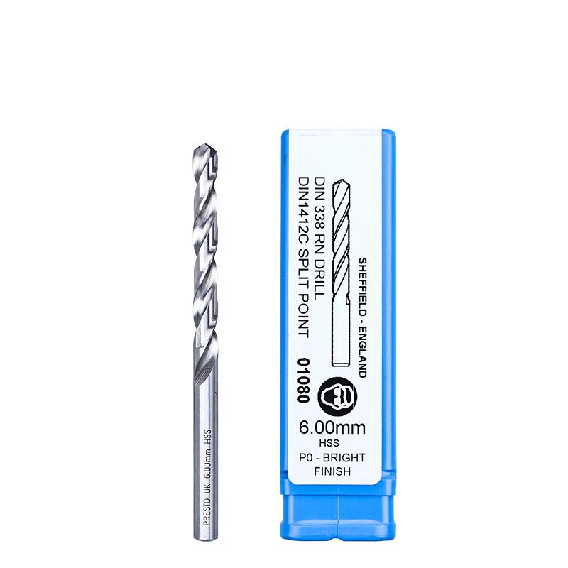 百事通 (PRESTO)高速钢直柄麻花钻5.0mm 010805.0
