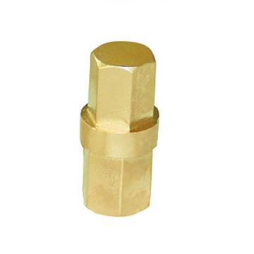 桥防 铝青铜防爆六角螺丝刀头3mm 264B-3mm-AL
