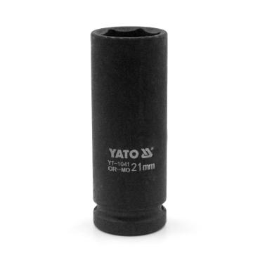 YATO/易尔拓 1/2"六角风动长套筒21mm YT-1041