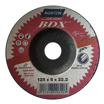 诺顿 BDX角磨片-通用型125×6×22.2 66252843742