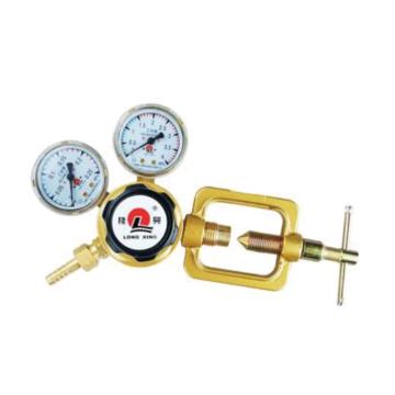 LONGXING 乙炔压力表 Y-60-0-4Mpa-14*1.5