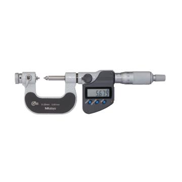 Mitutoyo/三丰 数显螺纹千分尺0-25*0.001mm、不含第三方检测 326-251-30