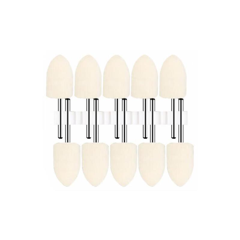VRK VK-A16系列纤维羊毛磨头 子弹形18*3mm 10支