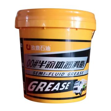 玖鼎石油 半流体通用润滑脂14KG/桶 00号