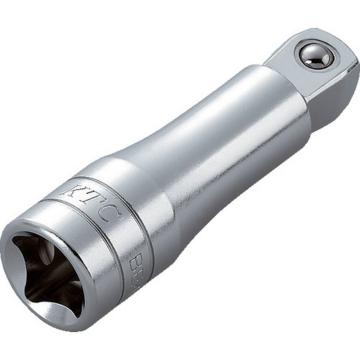 KTC 12.7方 头部可摆动延长杆75mm BE4075JW