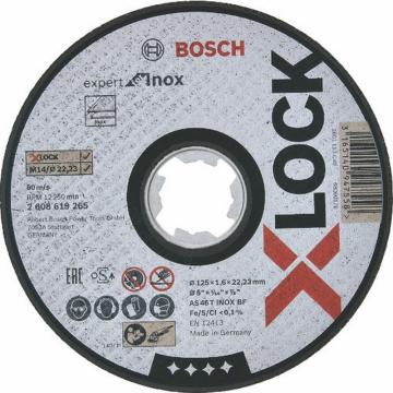 博世 X-LOCK 切断砂轮 125×1.6 不锈钢EX 2608619265