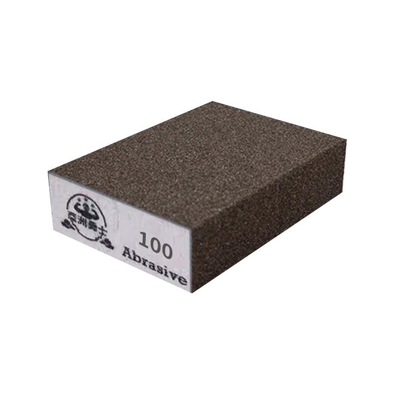 亚洲勇士 YZYS-A02系列双面灰色海绵砂块 灰色 100目100*70*25mm 250块