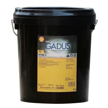 Shell/壳牌 润滑脂，佳度Gadus S2 V100 Grease 3 18KG/桶 Gadus S2 V100 Grease 3