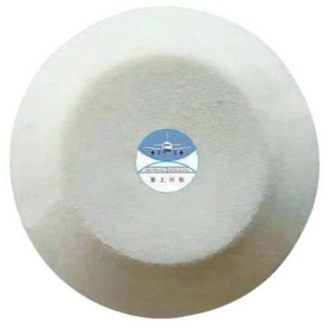 塞上兴航 碗形羊毛毡轮碗口φ120×碗底φ80×碗高50mm 113-65，碗口φ120×碗底φ80×碗高50mm