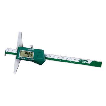 INSIZE 带钩数显深度尺0-150mm/0-6"、0.01mm/0.0005"、不含第三方检测 1142-150A