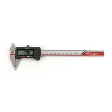 广陆 细尖爪数显卡尺0-300mm、不含第三方检测 111-203