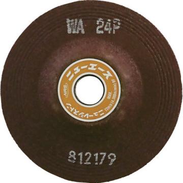 NRS 偏心型磨削砂轮 新王牌 １００×６×１５ ＷＡ２４Ｐ NA1006WA24P