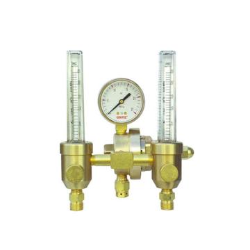 捷锐 氮气双流量计减压器适用气体：氮气，输出流量计：0-30LPM，进气螺纹：G5/8"-RH(F) 196N-30L，110086500