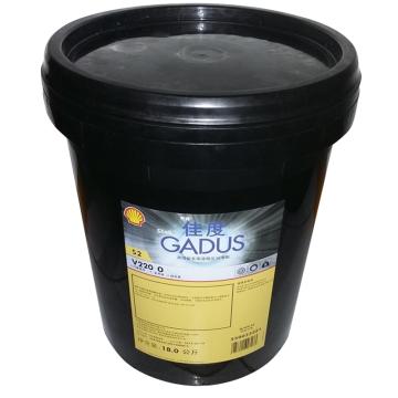 Shell/壳牌 润滑脂，佳度Gadus S2 V220 Grease 0 18KG/桶 Gadus S2 V220 Grease 0