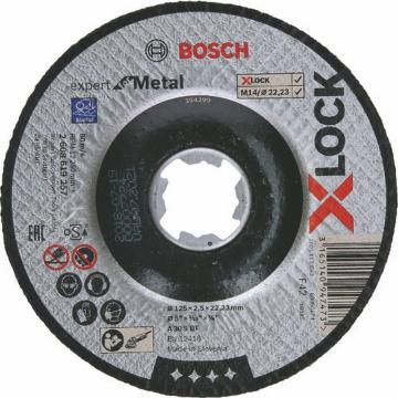 博世 X-LOCK 切断砂轮专家型 铁用125×2.5 偏心型 2608619257