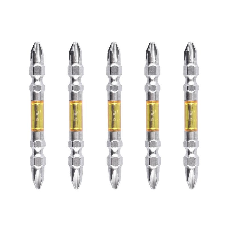 ANEX (ANEX)龙形批头强磁双头十字 ARTM5-2065 PH2X65L 5支装