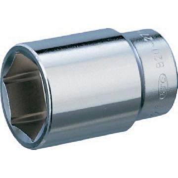 KTC 9.5平方 油压压力套筒 对边尺寸27mm 插入角9.5mm 全长58mm B2027HD